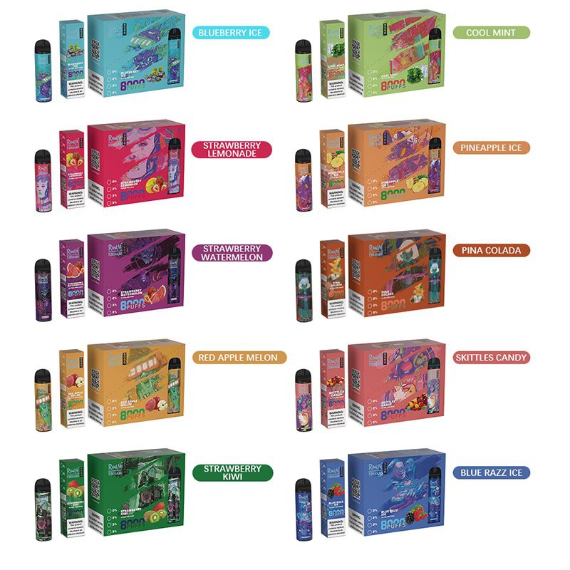 RandM Tornado 8000 electroic cigarette disposable vape