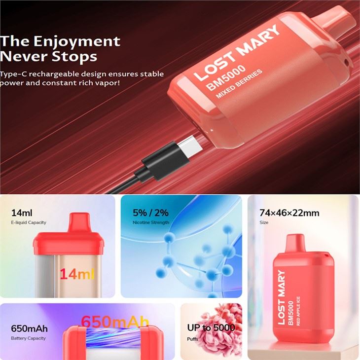 Poob Mary BM5000 Disposable Vape