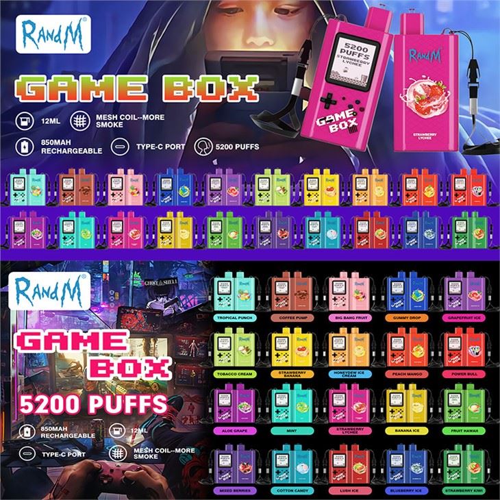 Randm Game Box 5200 Electronic Cigarette