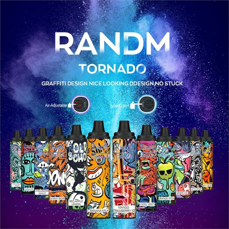 Randm Tornado 6000 Puff Vape cwj mem