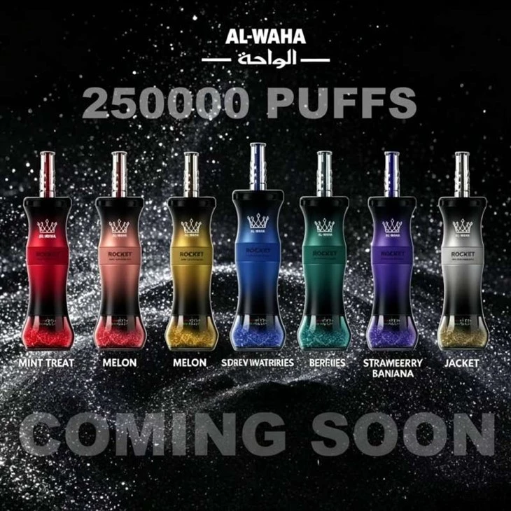 Al Waha Shisha 250000 factory