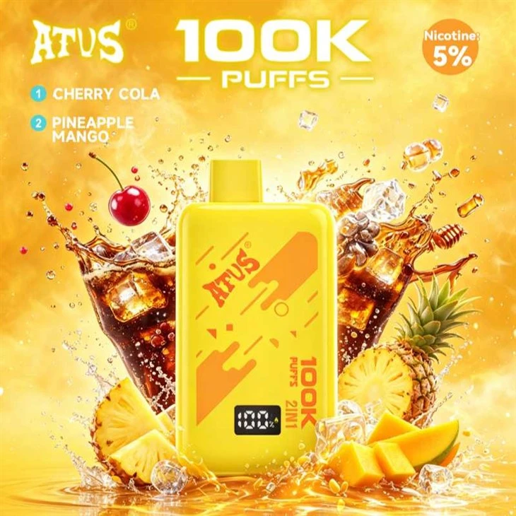 ATVS 2 hauv 1 PUFFS 100K