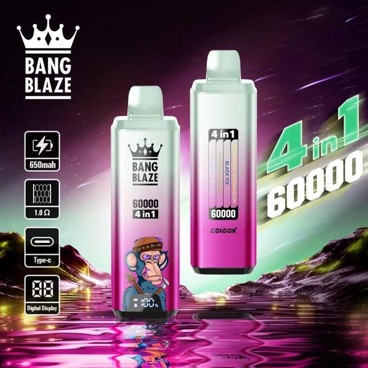 Bang Blaze 60000 4 hauv 1 tsw vape