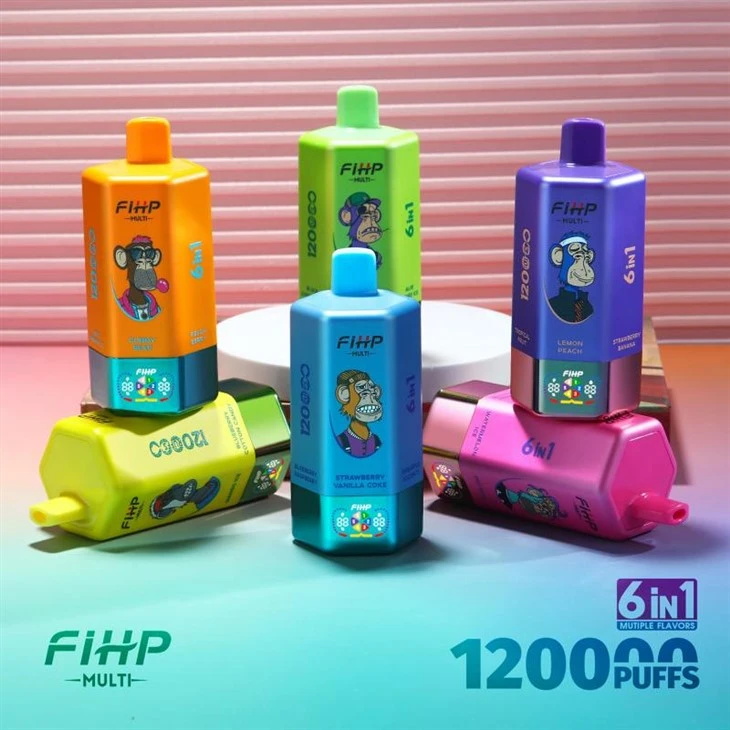FIHP 6 hauv 1 120000 Puffs Vape