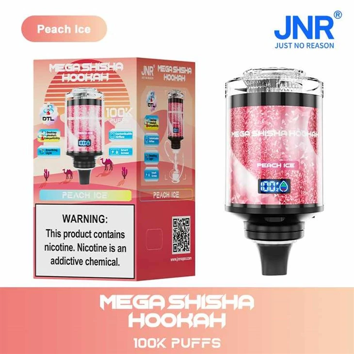JNR Mega Shisha Hookah 100K Puffs