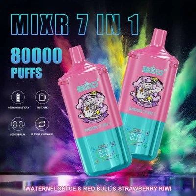Bood Mixr 7 hauv 1 80000} xya flavors