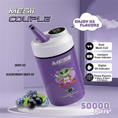 Mesii Ob Peb Peb Leeg 50000 Puffs Ob Chav Qab