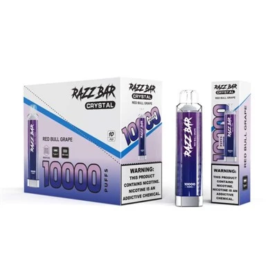 Razz Bar Crystal 1 0} 000 Puffs Nic 0%