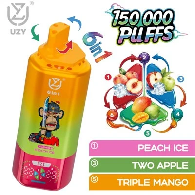 Uzy 6 hauv 1 150000 puffs