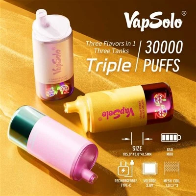 Vapsolo triple 30k puffs