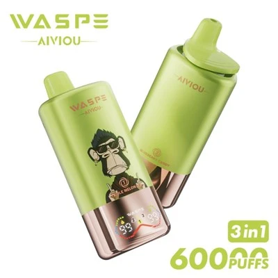 Waspe Aiviou 60000 puffs 3 hauv 1 3 tsw