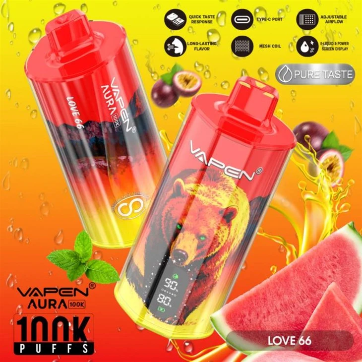VAPEN AURA 100000 PURE SASTE