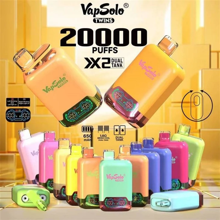 VapSolo Twins 20000 Puffs Ob Chav Taste Vape